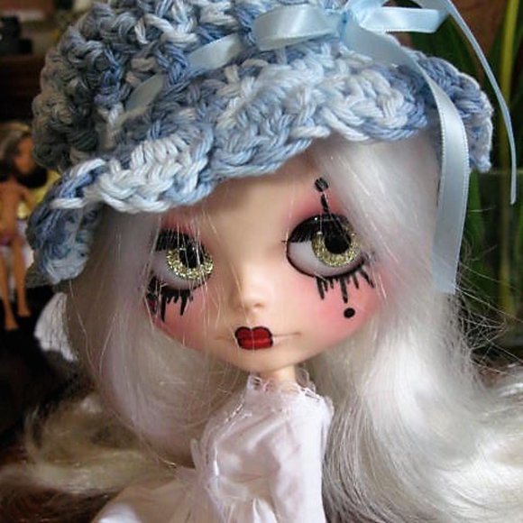 BLYTHE DOLL HAT handmade - Picture 2 of 5